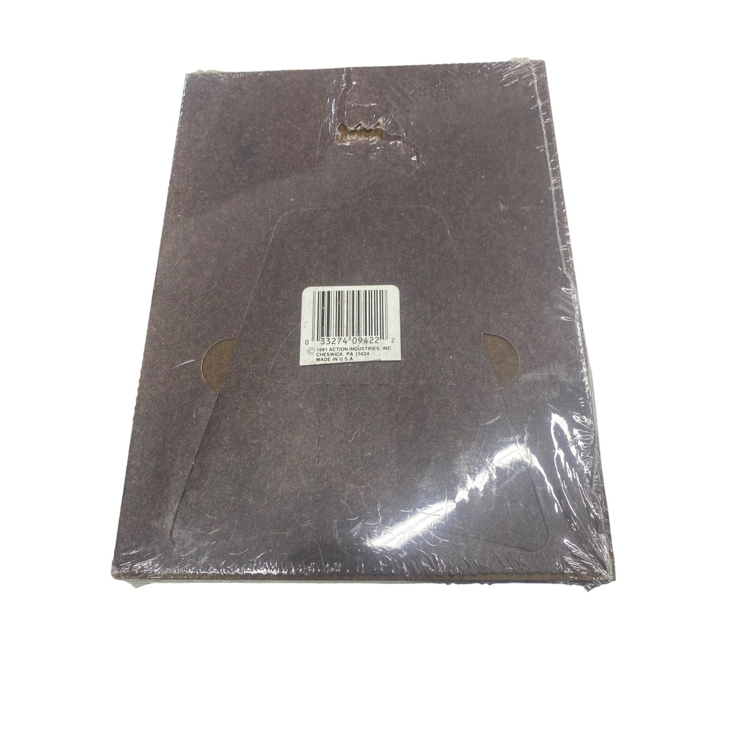 Vintage 1993 Stapco Inspirational Wall Art Print With Religious Quote & Scenic Design