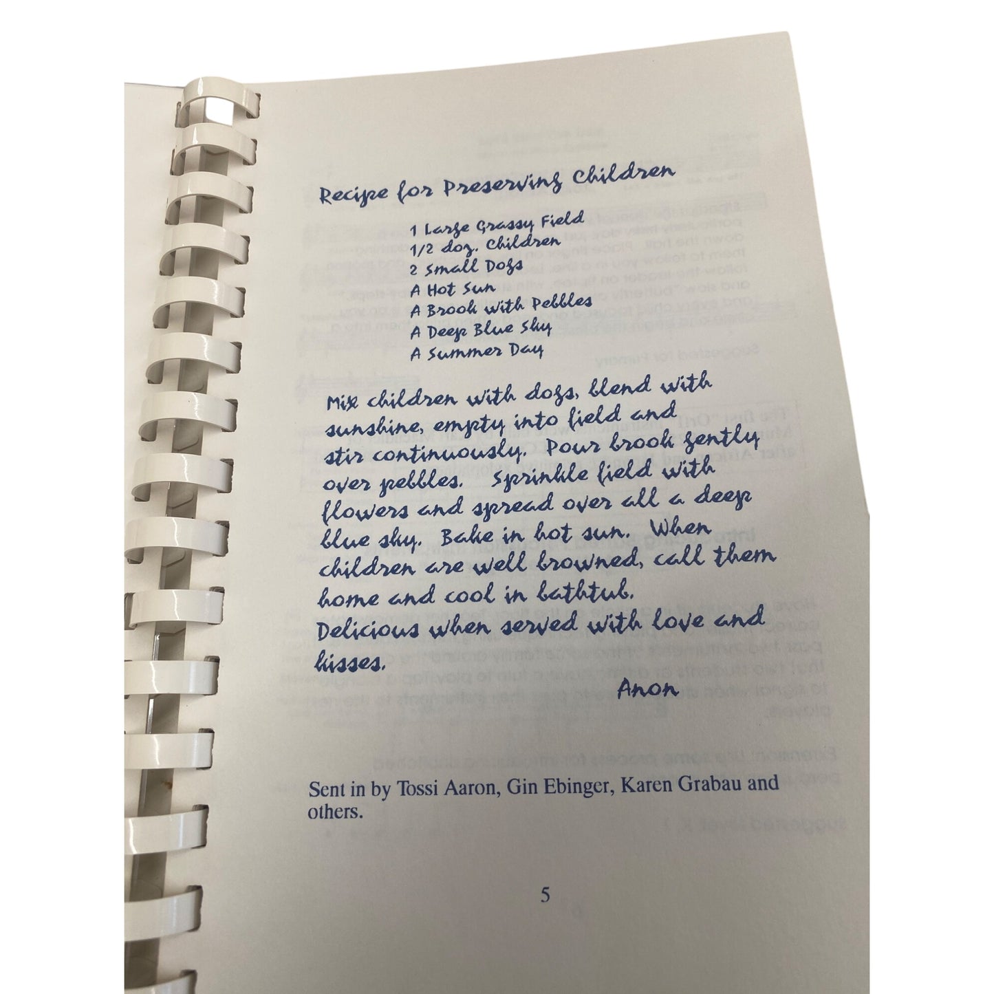 Middle Atlantic Chapter AOSA Cookbook: Recipes For Kitchen & Classroom