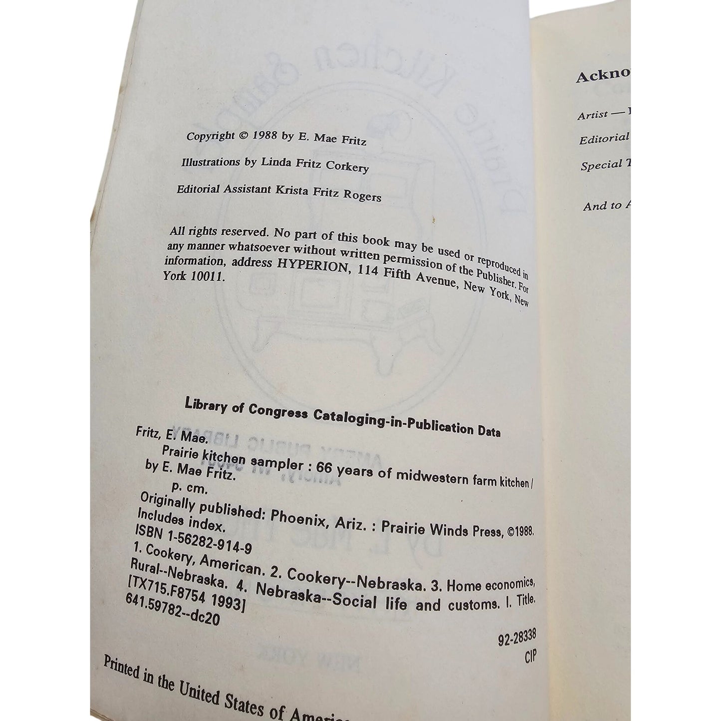 Prairie Kitchen Sampler