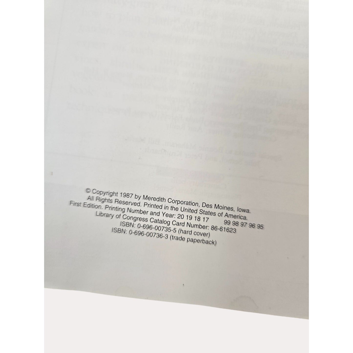 Better Homes And Gardens Step-By-Step Successful Gardening Paperback 1987 First Edition