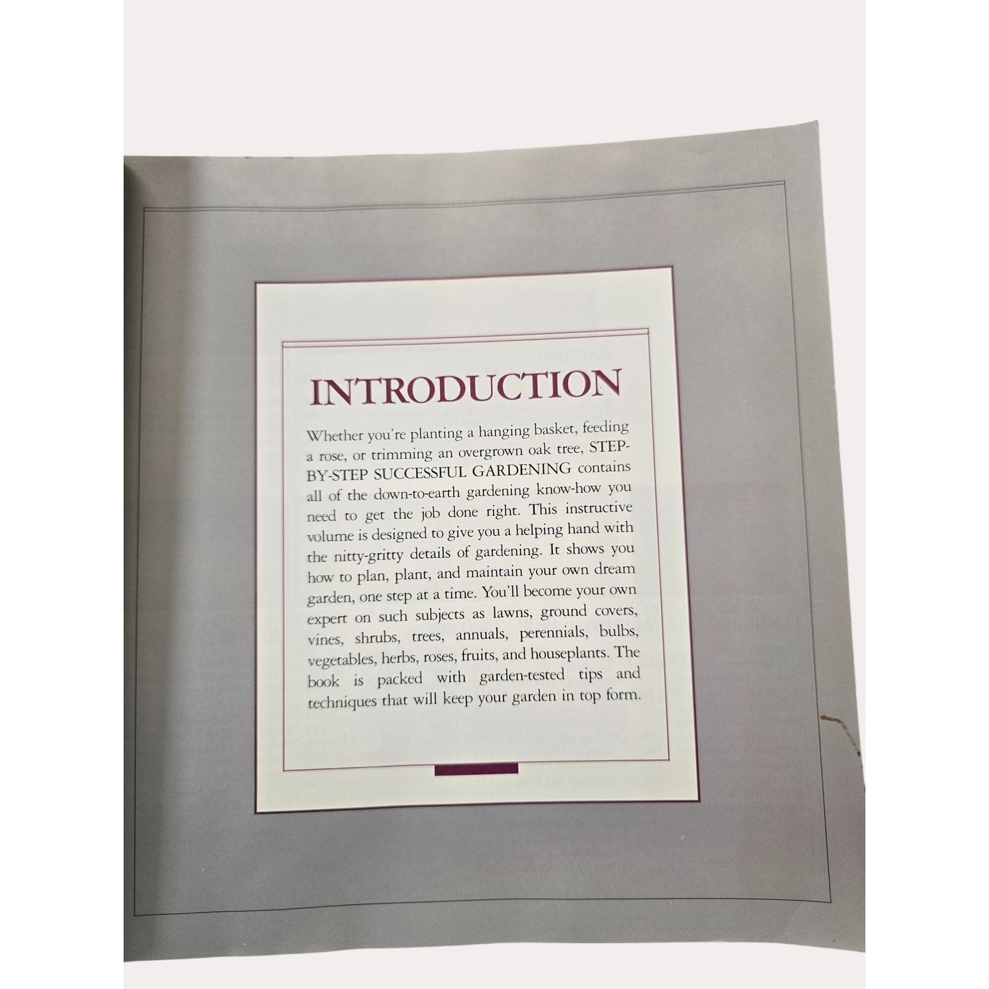 Better Homes And Gardens Step-By-Step Successful Gardening Paperback 1987 First Edition