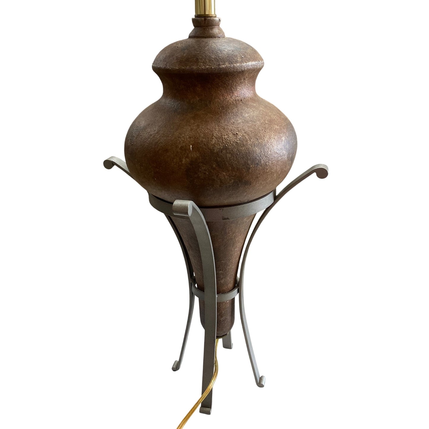 Rustic Brown Table Lamp