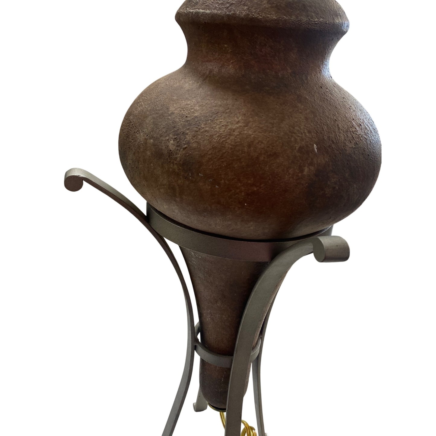 Rustic Brown Table Lamp