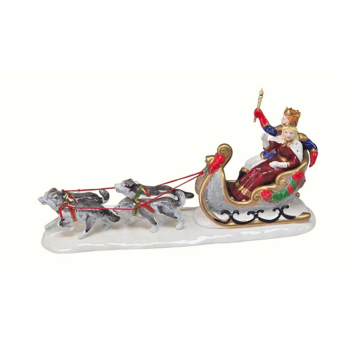Department 56 Snow Village Carnival King & Queen Accessory