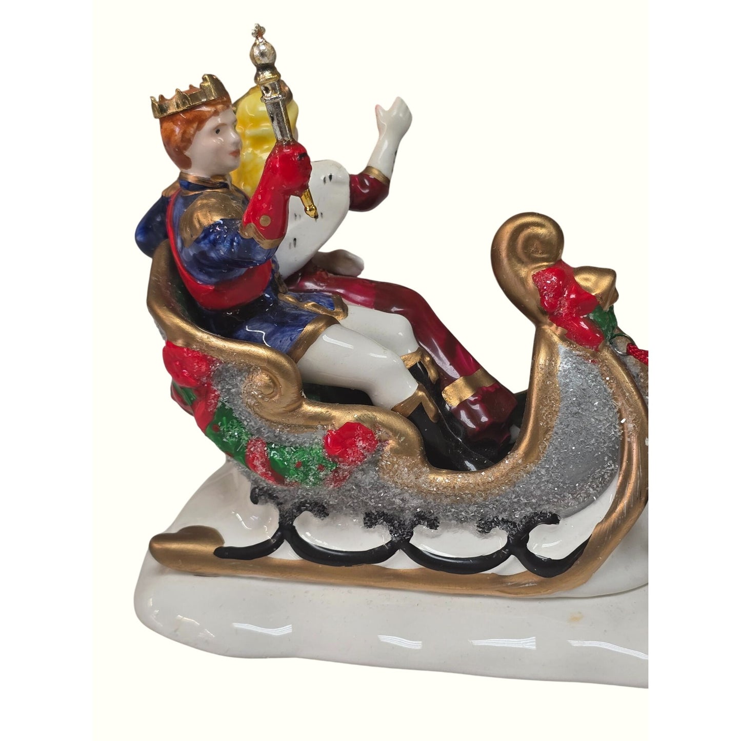 Department 56 Snow Village Carnival King & Queen Accessory