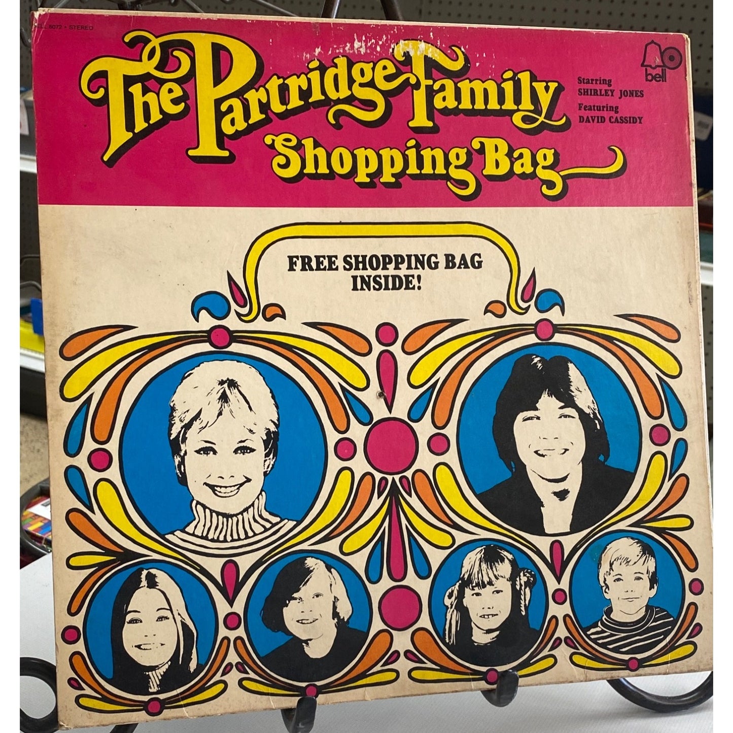 The Partridge Family Shopping Bag Vinyl Record Album Bell 6072 1972