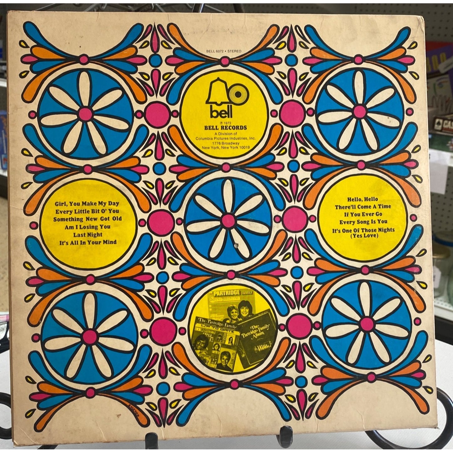 The Partridge Family Shopping Bag Vinyl Record Album Bell 6072 1972