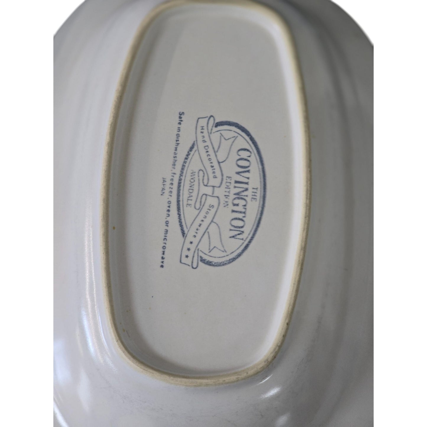 Oval Serving Bowl 10"