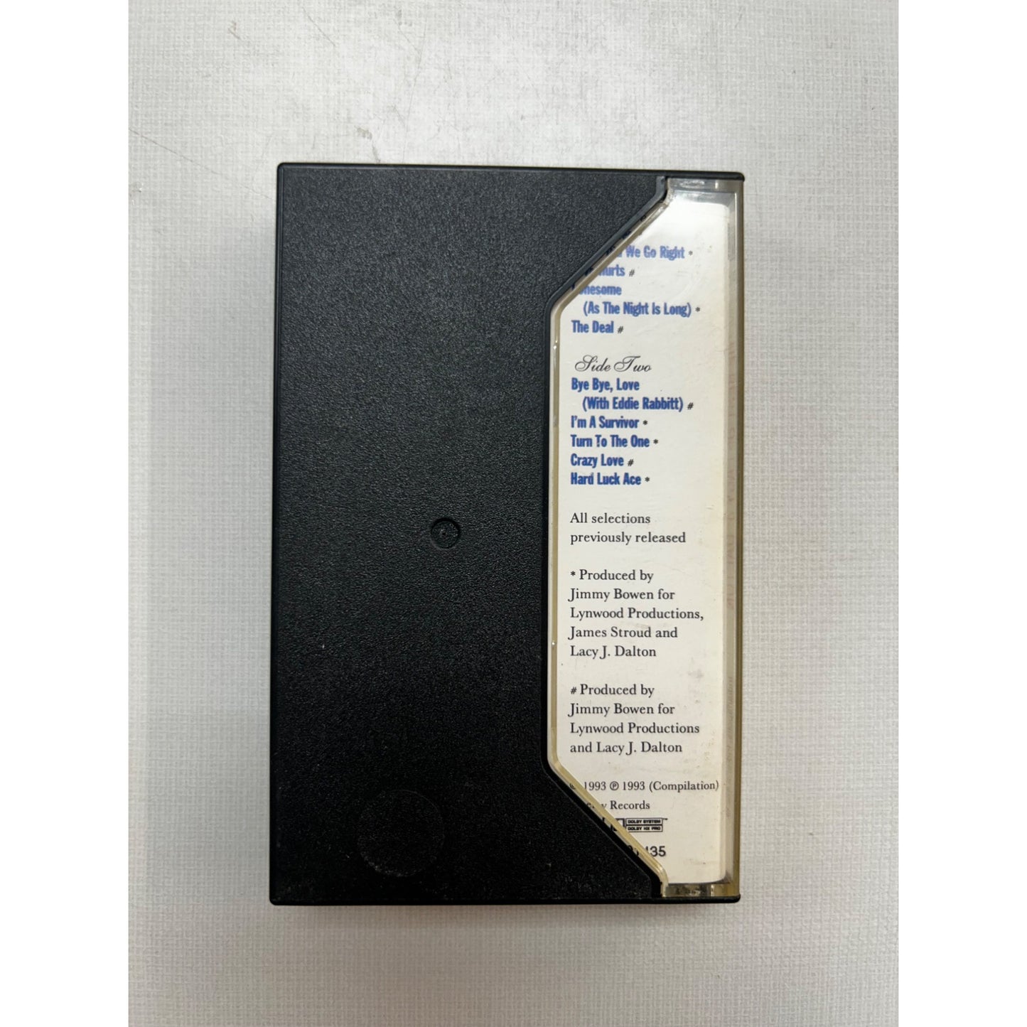 Set Of 3 Country Music Cassette Tapes - Lacy J. Dalton All Star Country Gospel Country Compilation