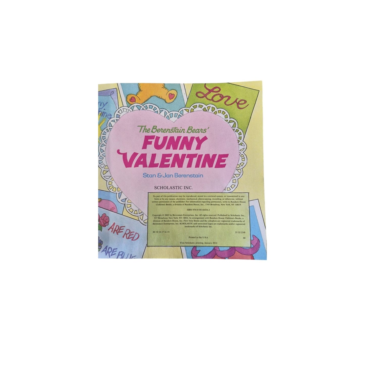 The Berenstain Bears Funny Valentine  2014