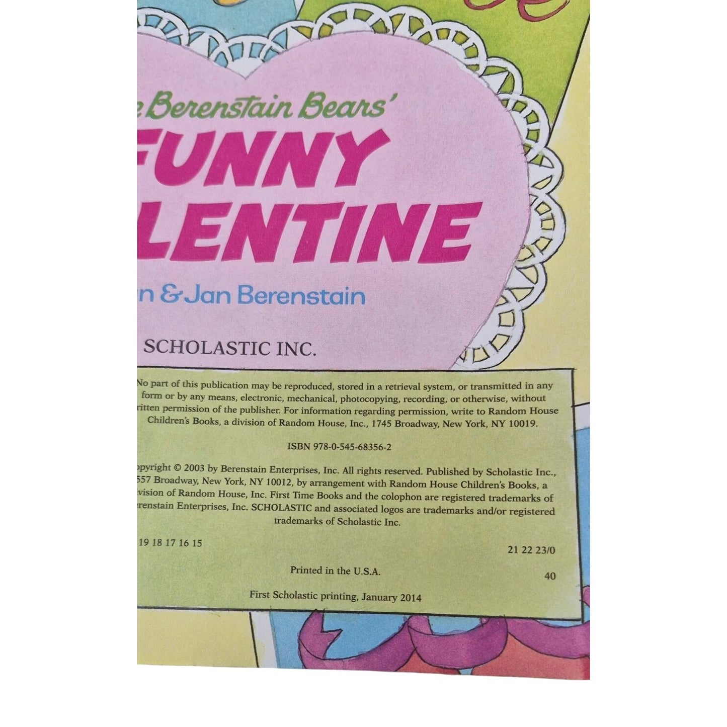 The Berenstain Bears Funny Valentine  2014