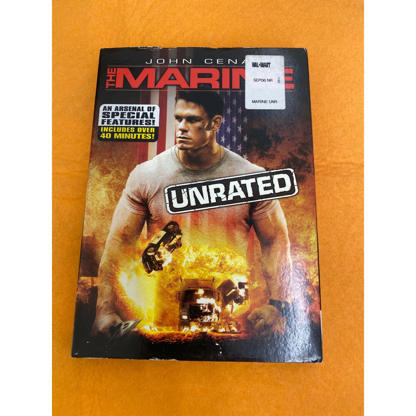 The Marine Unrated DVD Movie Starring John Cena 2006 Action & Adventure Region 1 Widescreen