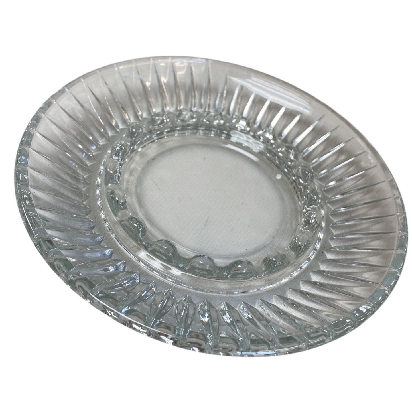 Clear Glass Ashtray