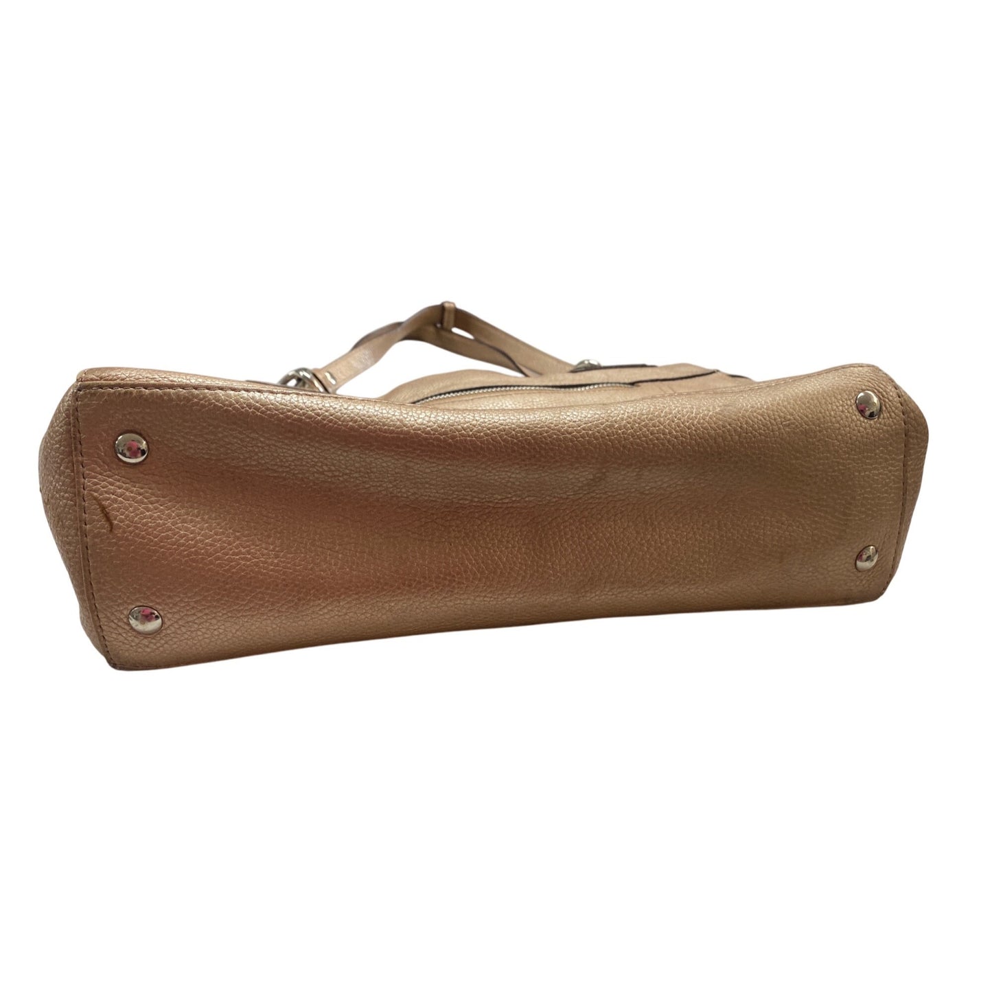 Coach Metallic Gold Leather coach Bag