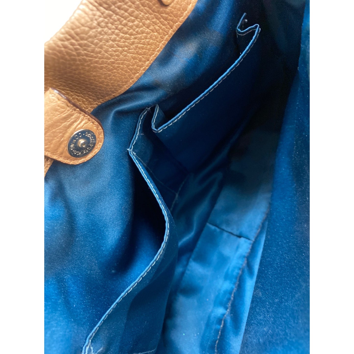 Coach Metallic Gold Leather coach Bag