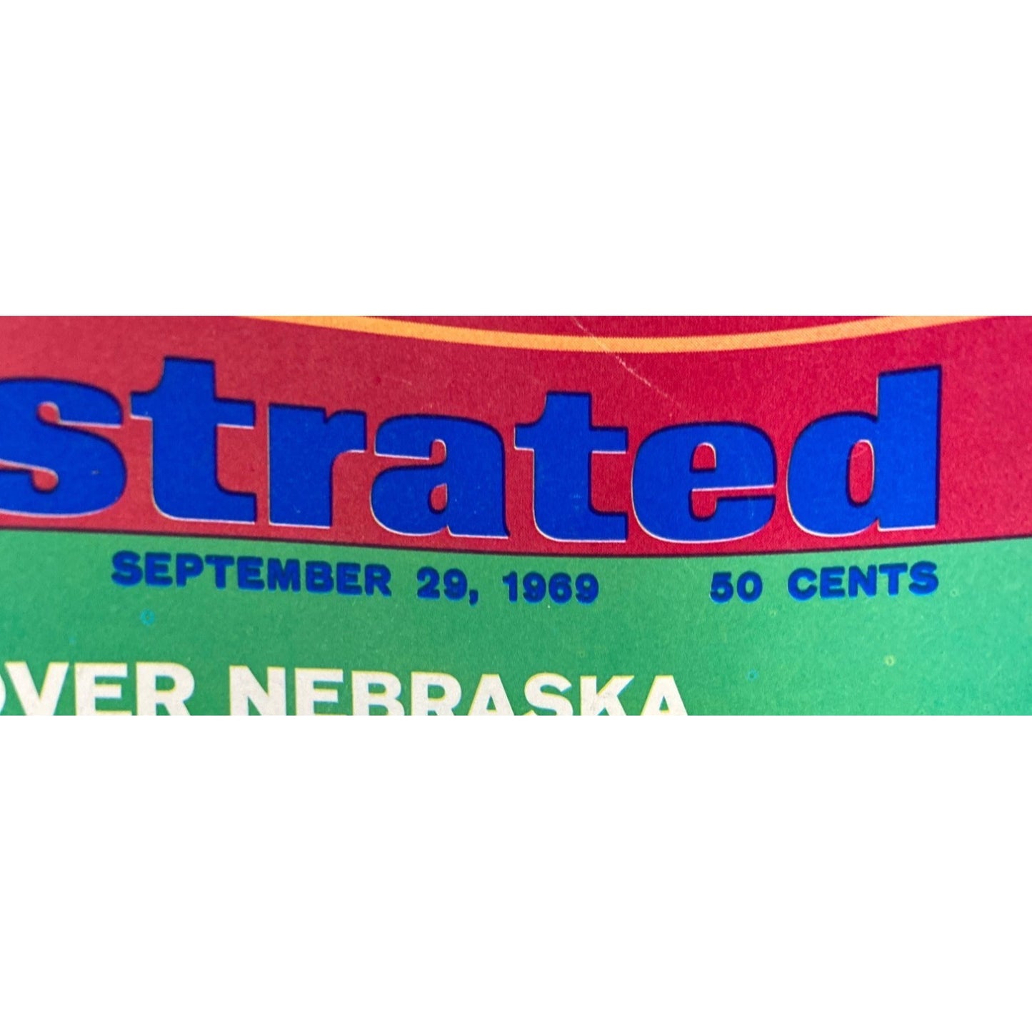 Vintage Sports Illustrated Magazine Jimmy Jones USC Sept 29 1969 Collectible Memorabilia