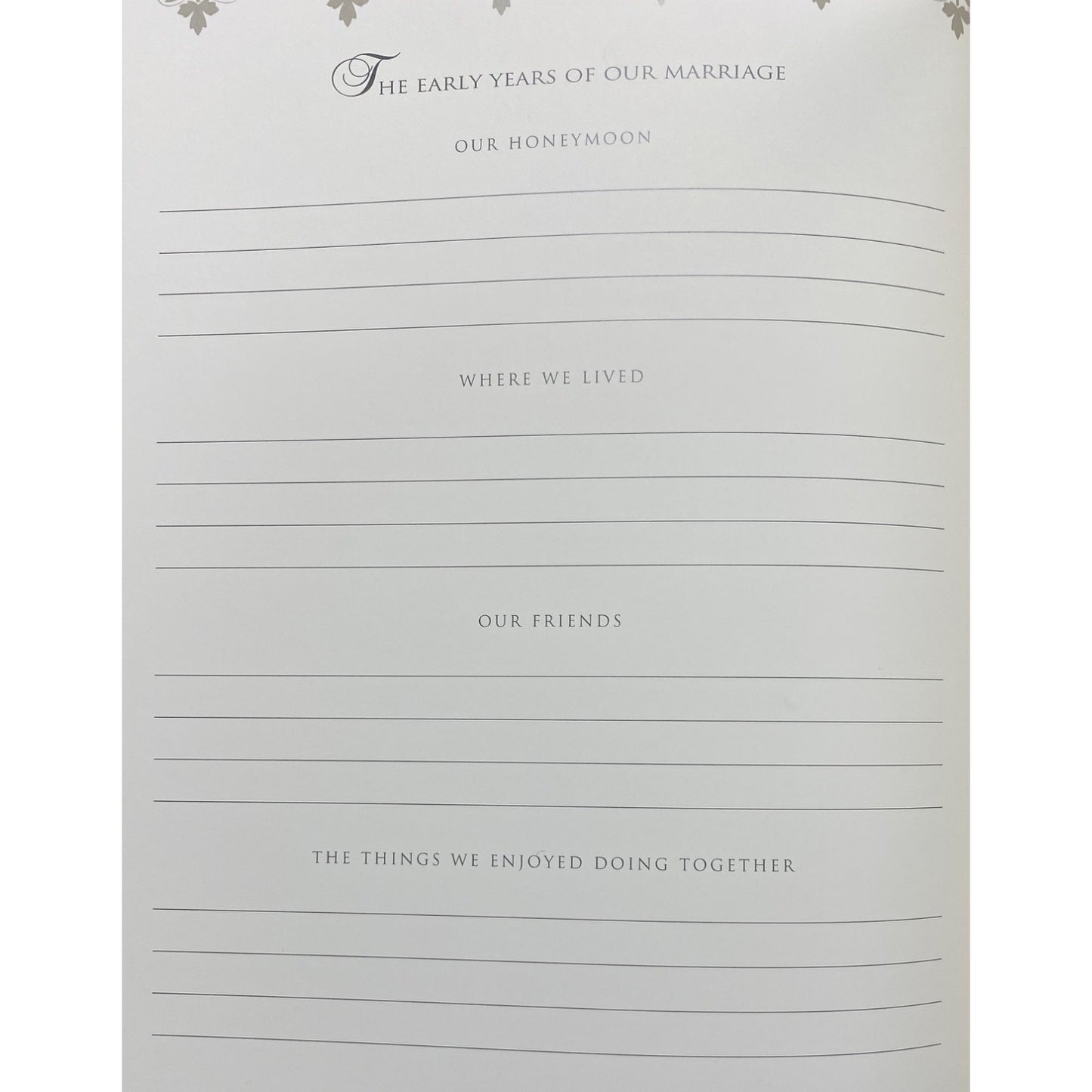 Our 25th Wedding Anniversary