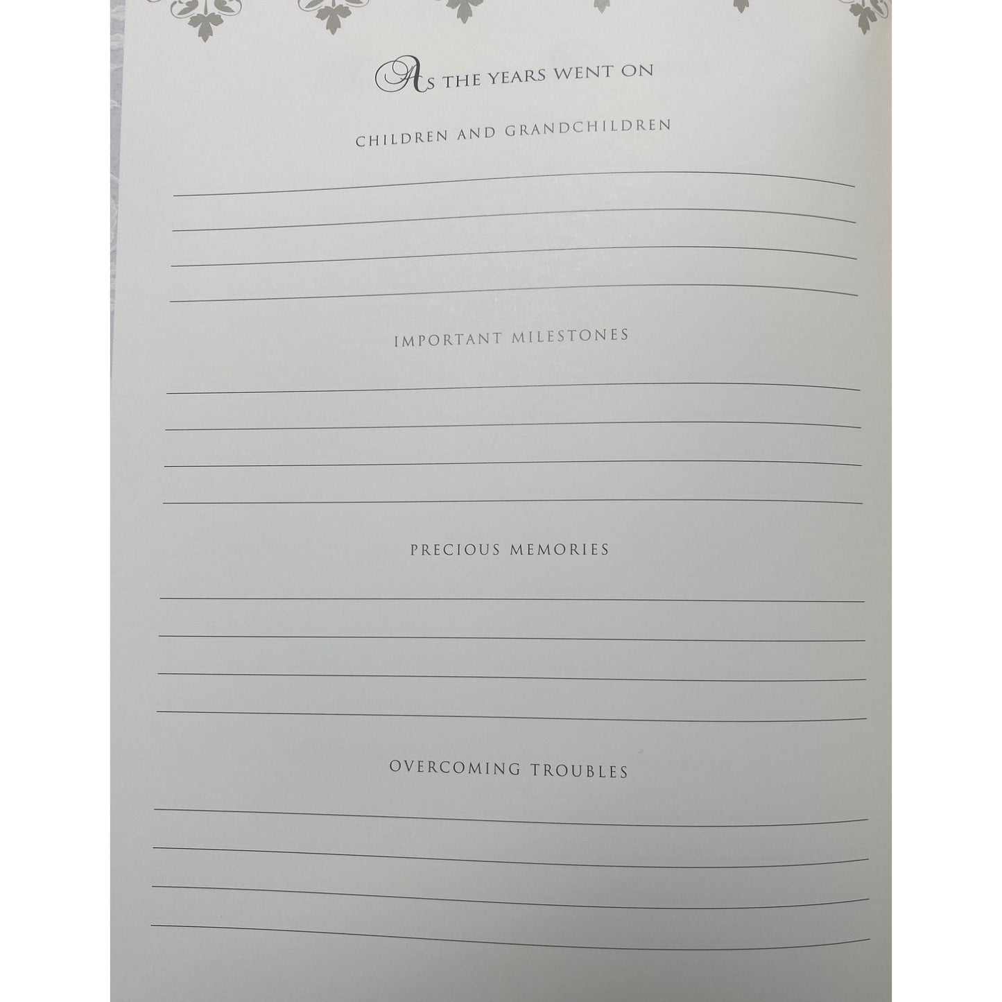 Our 25th Wedding Anniversary