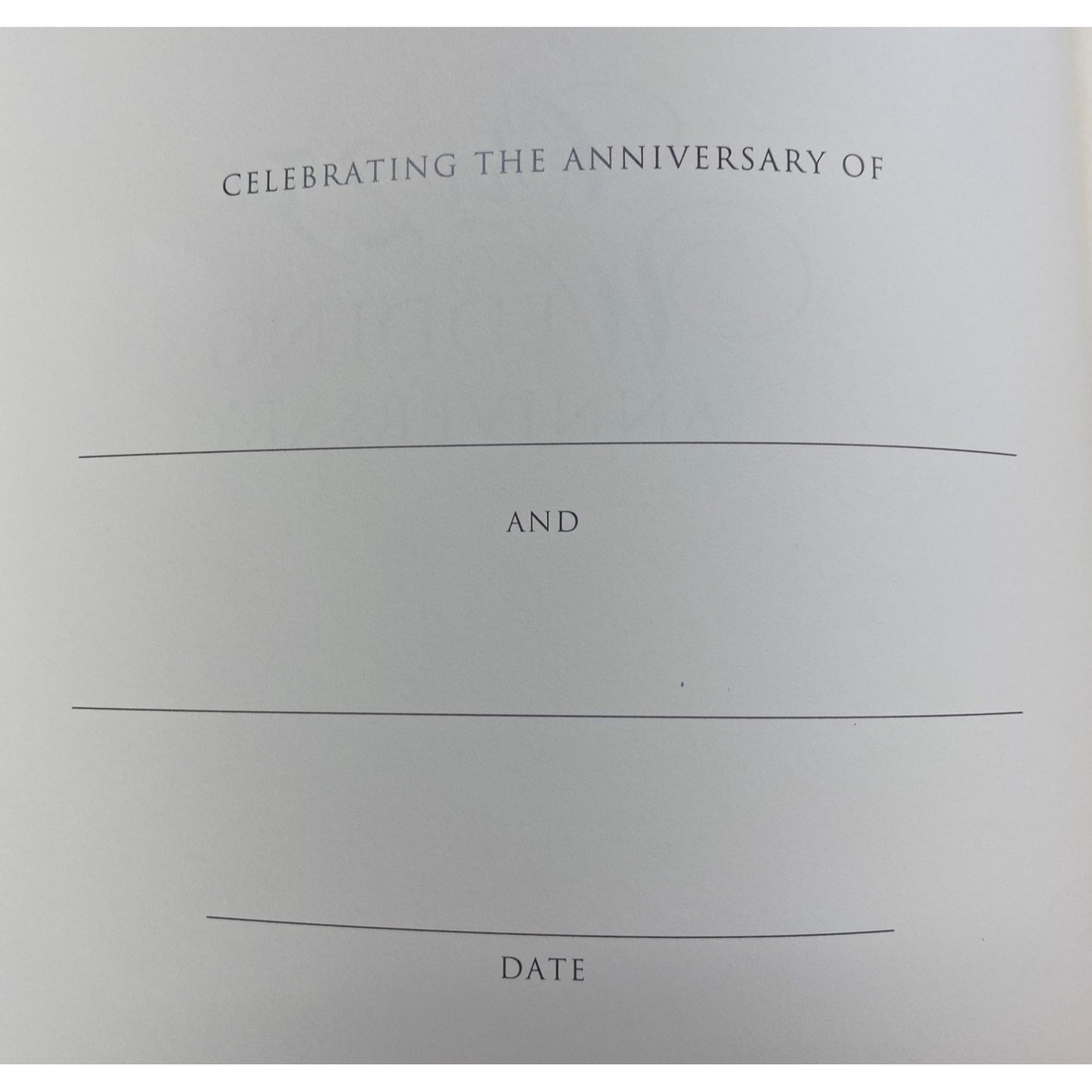 Our 25th Wedding Anniversary