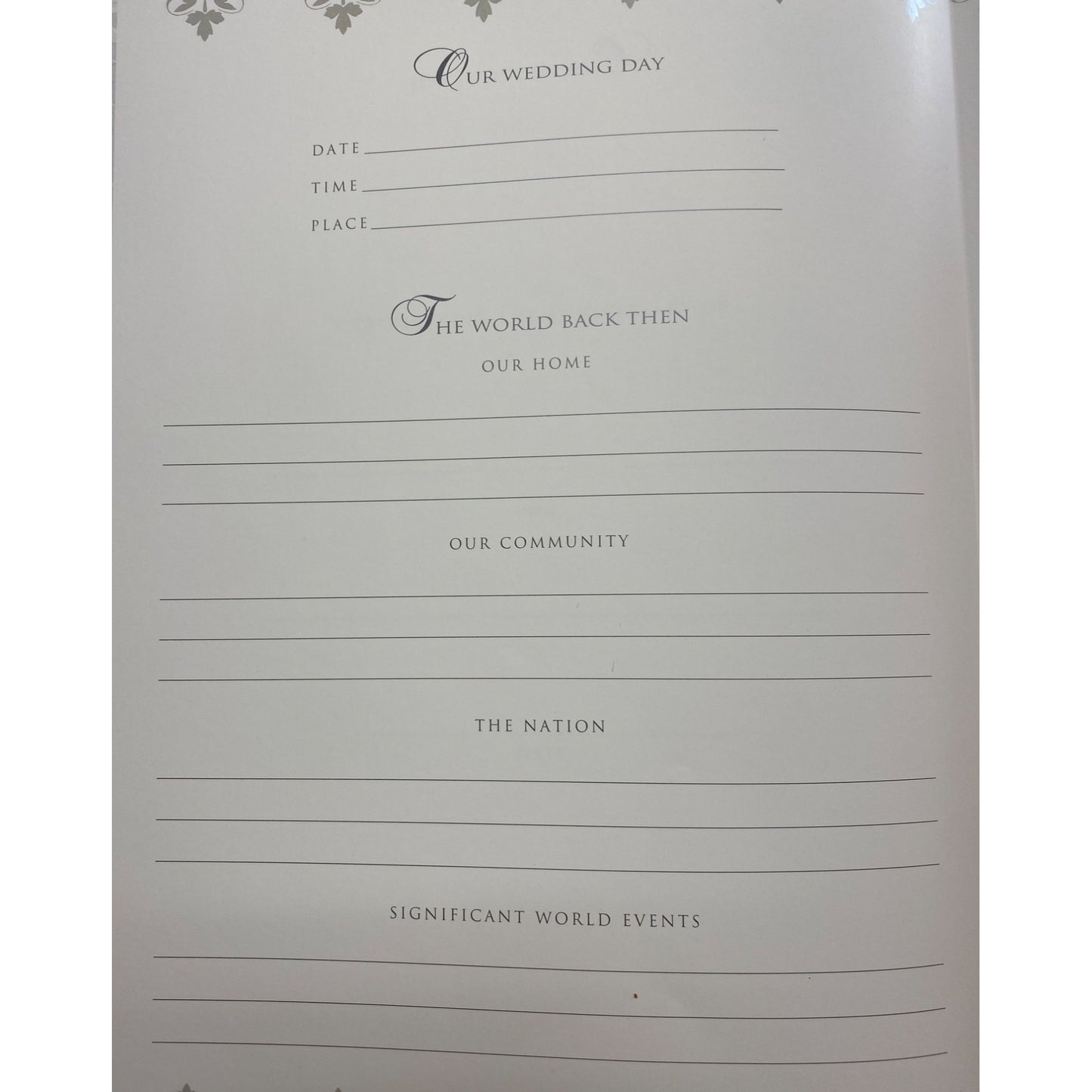 Our 25th Wedding Anniversary