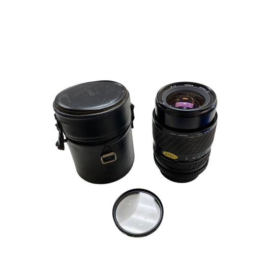 Sigma 52mm Zoom Lens 3 1:3.5-4.5 With Spectralstar Skylight (1A) Filter & Case Made In Japan