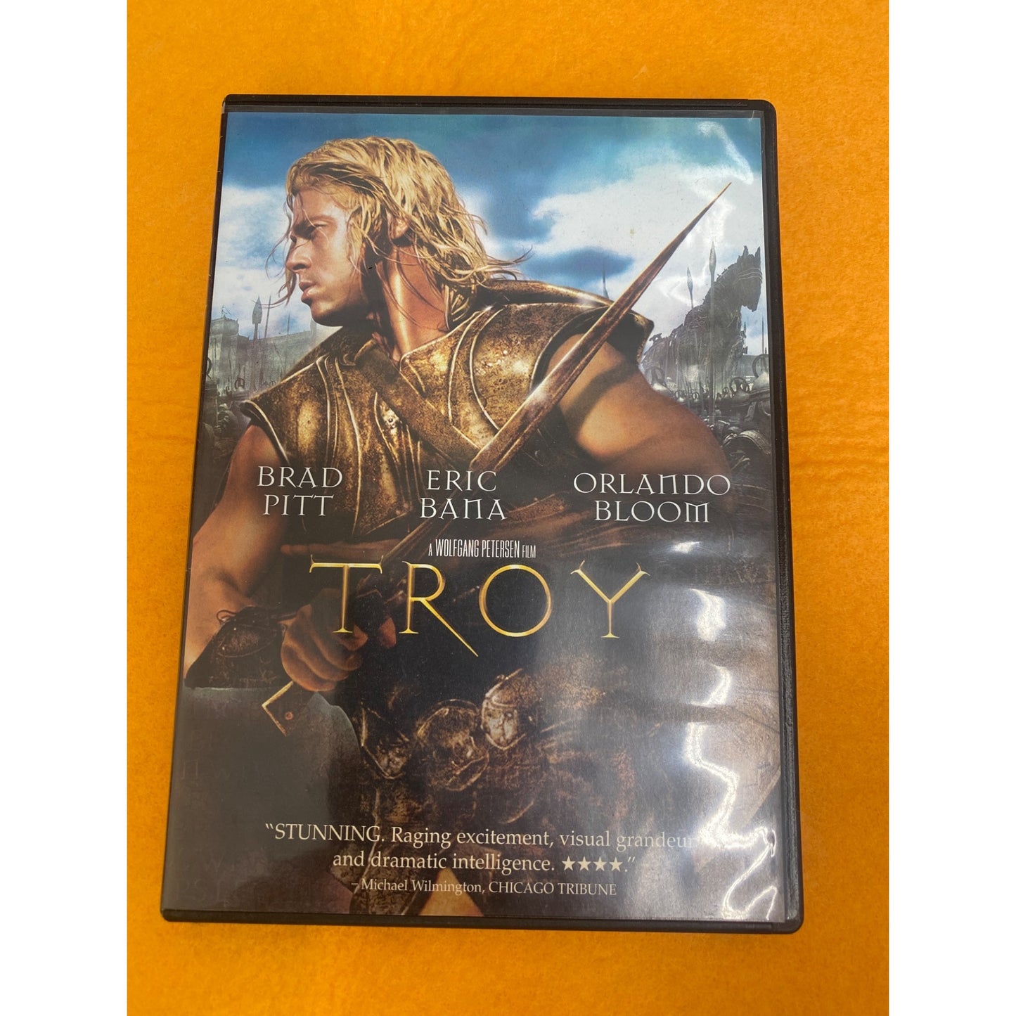 Brad Pitt "Troy" Disc DVD Action/Adventure Movie