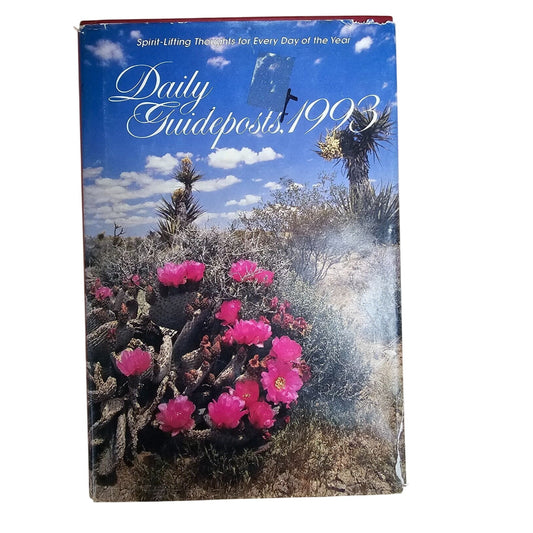 Daily Guideposts 1993 Hardcover Spirit-Lifting Thoughts For Every Day Of The Year Inspirational Devotional Book