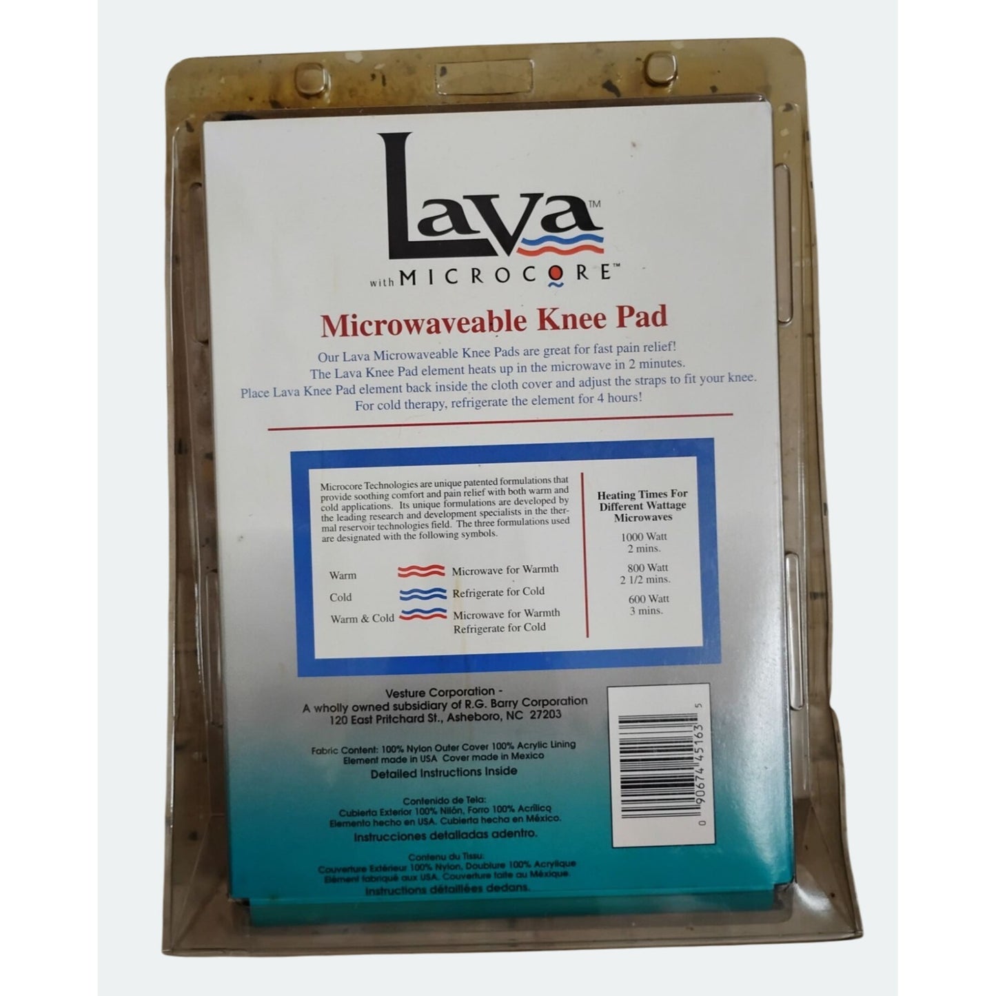 Microwaveable Knee Pad