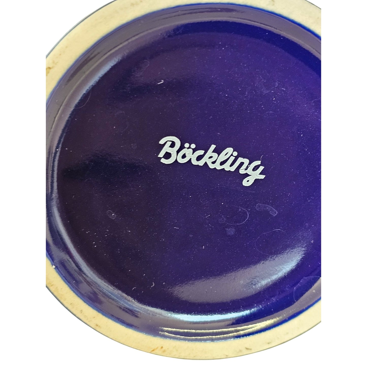 Amsterdam Souvenir Böckling Blue & Gold Ceramic Mug With Scenic Design