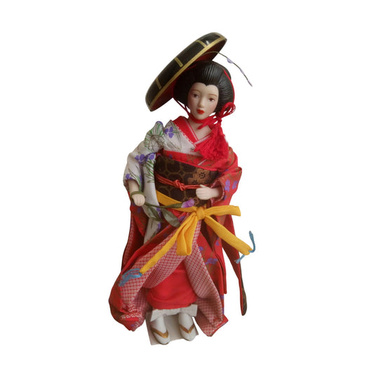 Avon Porcelain Doll Masako From Japan In Traditional Kimono