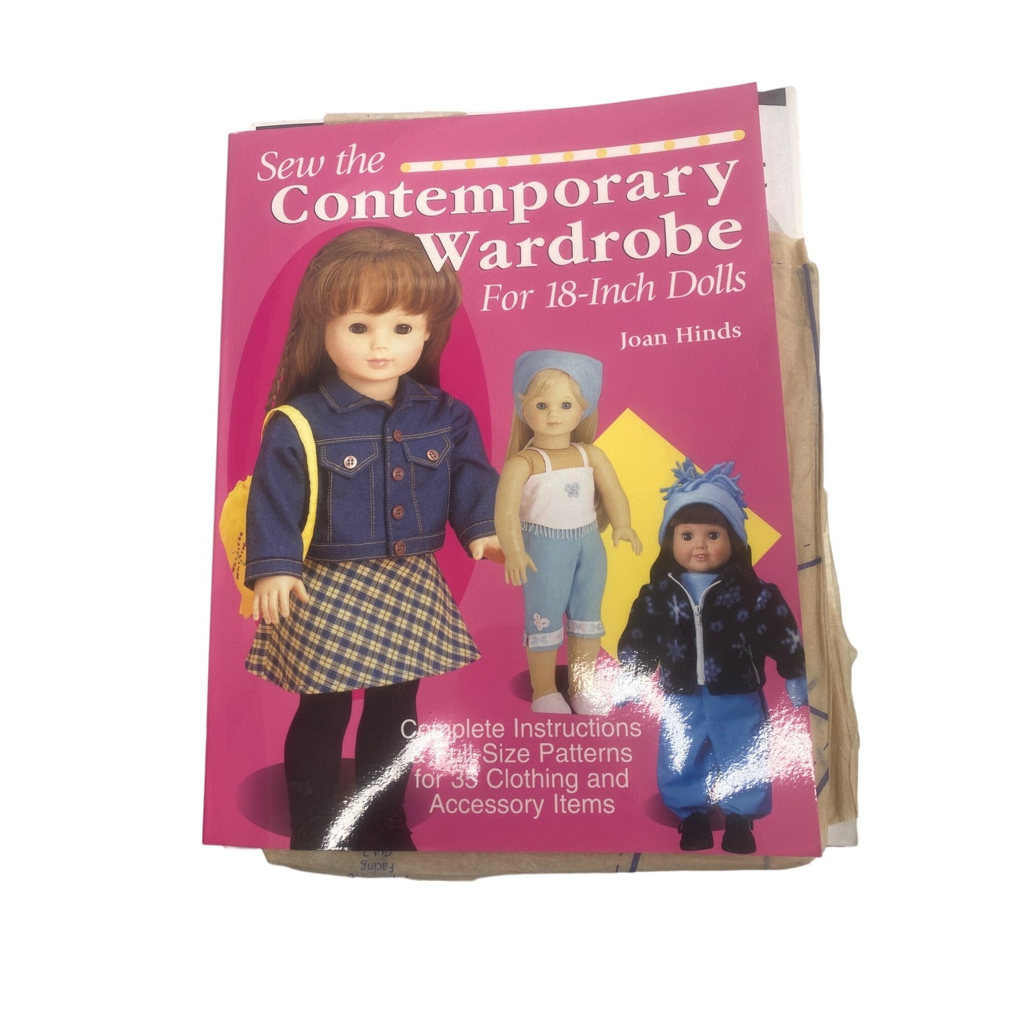 Sew The Contemporary Wardrobe For 18-Inch Dolls By Joan Hinds