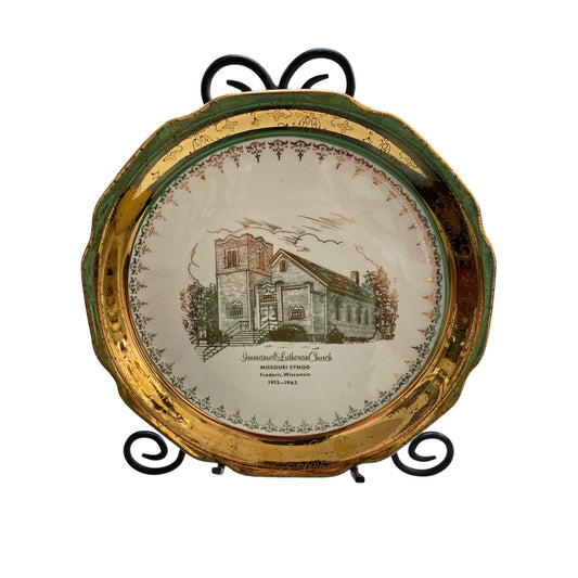 Lutheran Church Frederic Plate