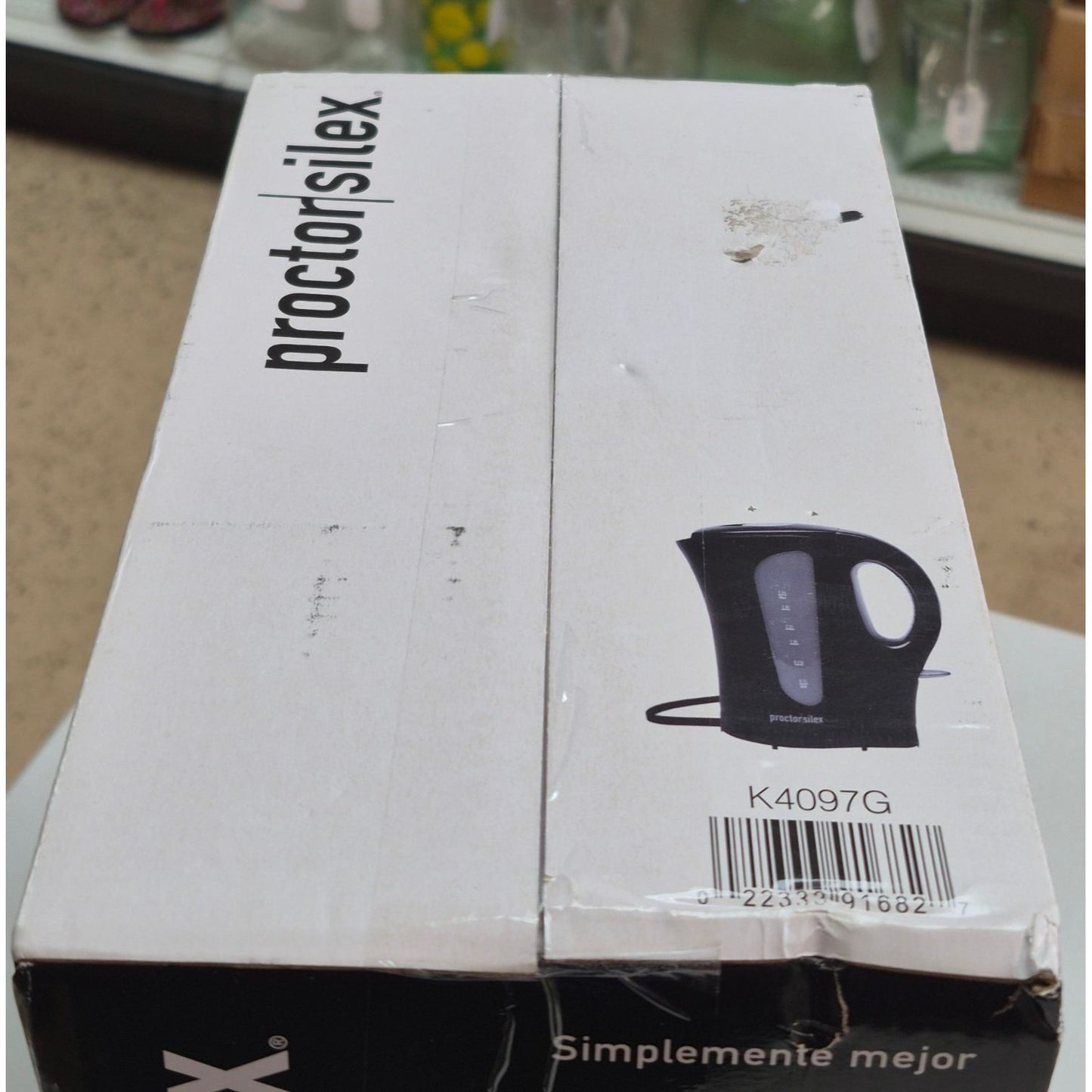 NEW Proctor Silex Electric Cordless Kettle 1.7L 1500W Auto Shutoff