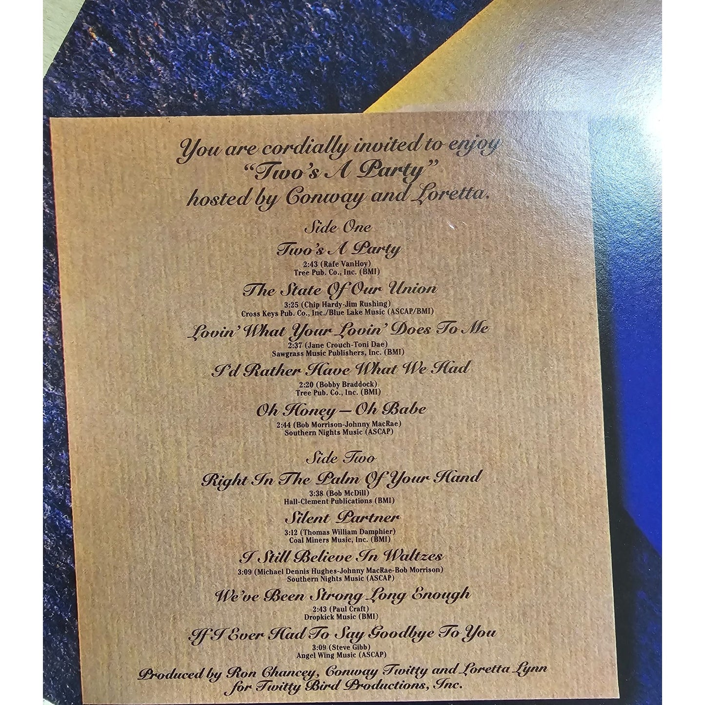 Conway Twitty & Loretta Lynn