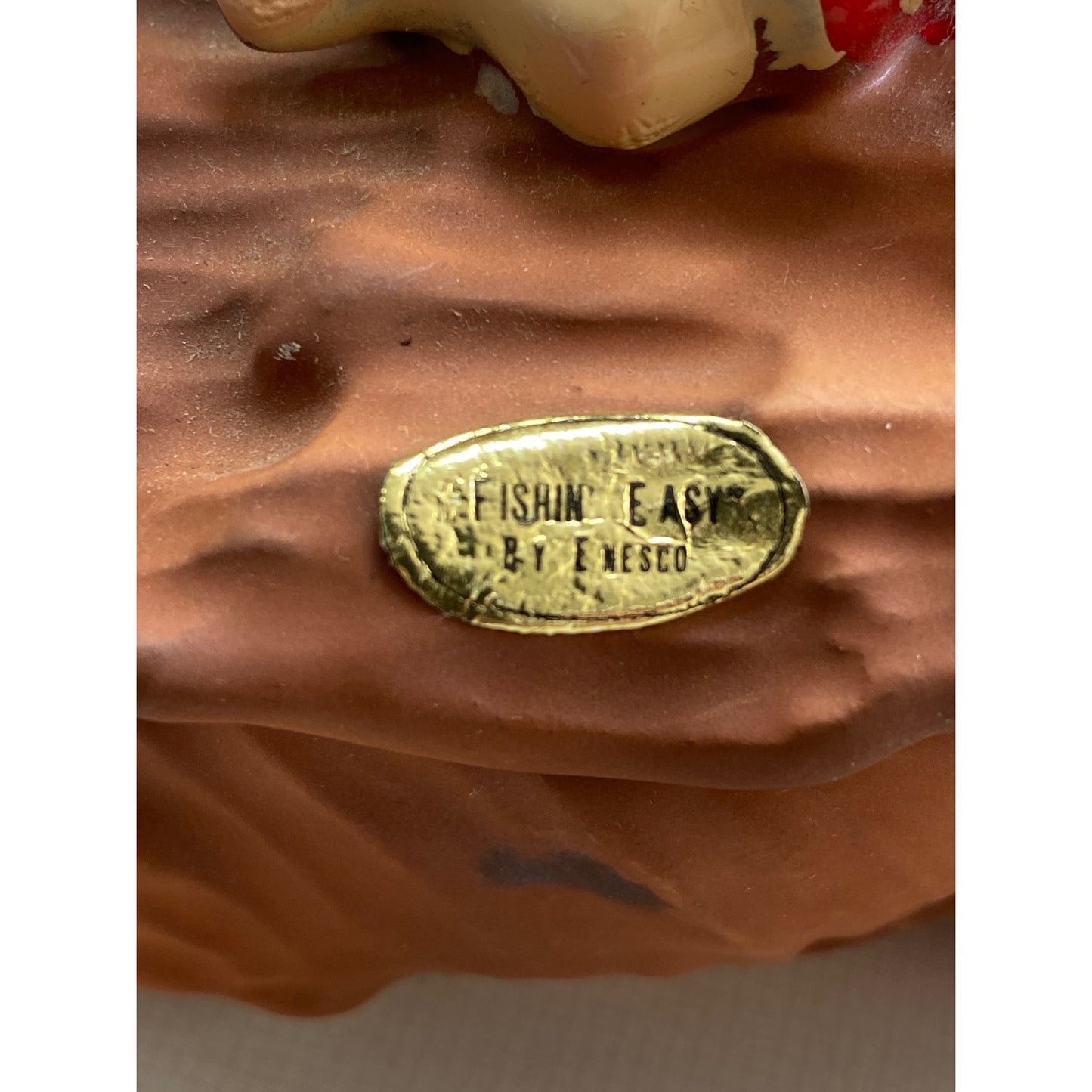 Vintage Dish With Lid & Child Design