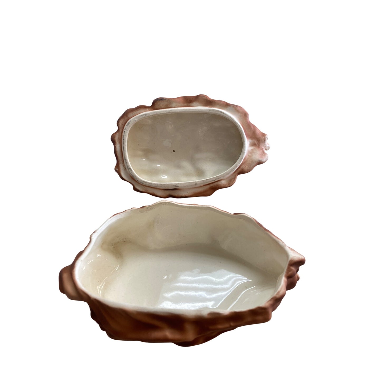 Vintage Dish With Lid & Child Design