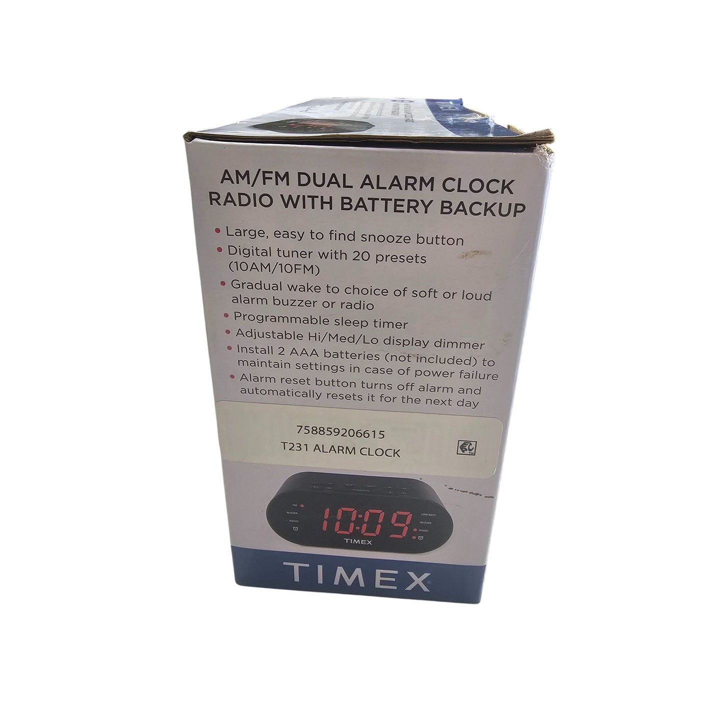 Timex AM/FM Alarm Clock Radio