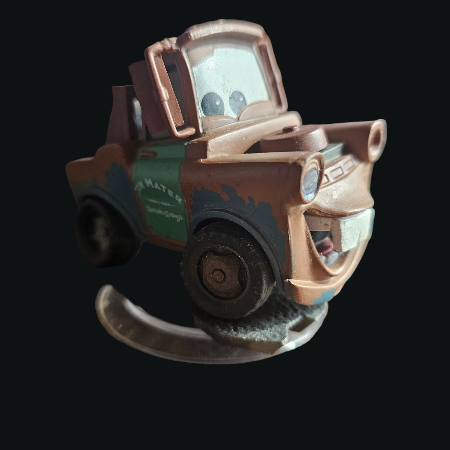 Disney Infinity Tow Mater Disney Pixar Cars Toy Figure Collectible 3 Inches Tall Brown