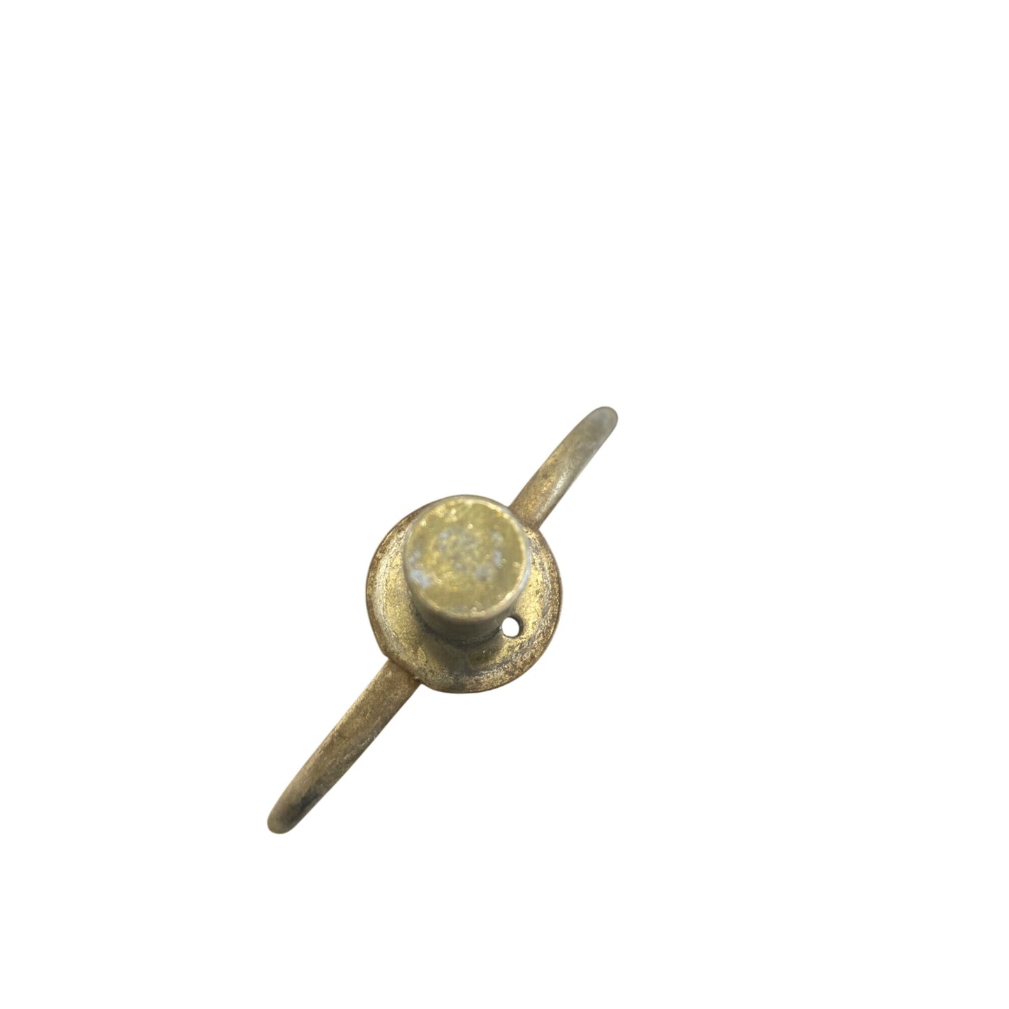 Vintage Mid-Century Pineapple Table Lamp Brass & Wood 35.5”Tall Lamp With Harp & Finial Accent