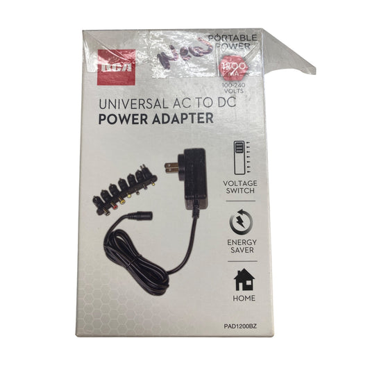 RCA Universal AC To DC Power Adapter