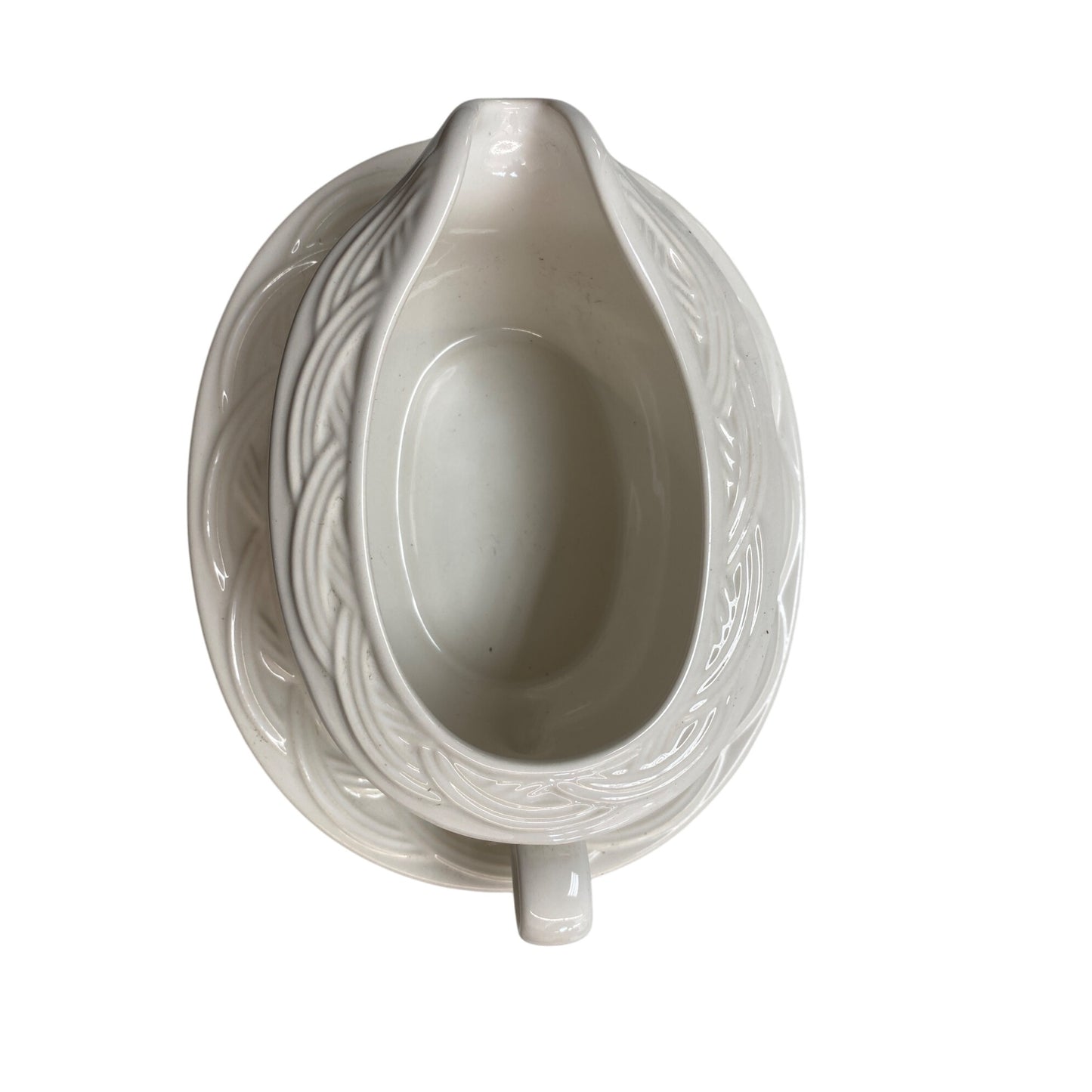 Pfaltzgraff Gravy Boat & Underplate Set