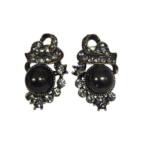 Heidi Daus Vintage Clip on Earrings