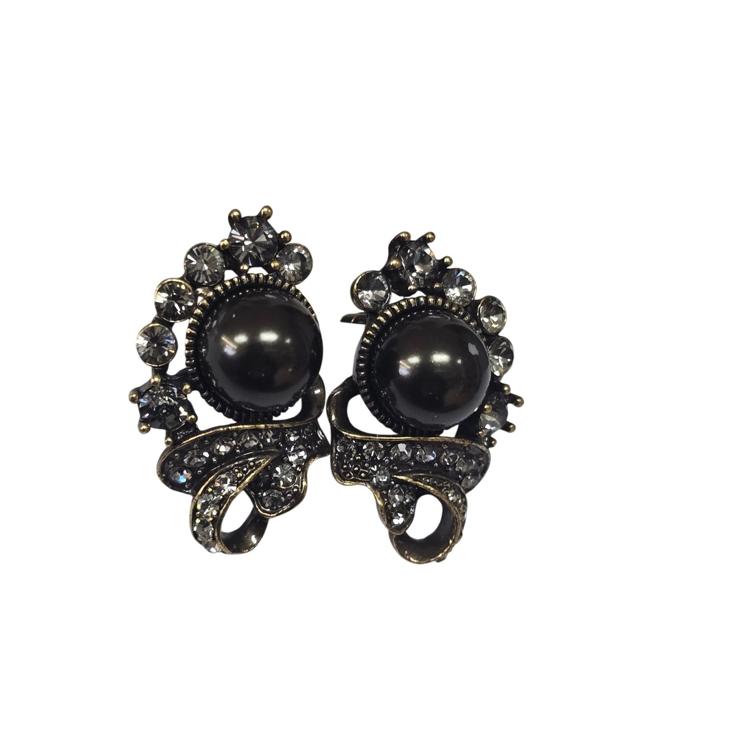 Heidi Daus Vintage Clip on Earrings