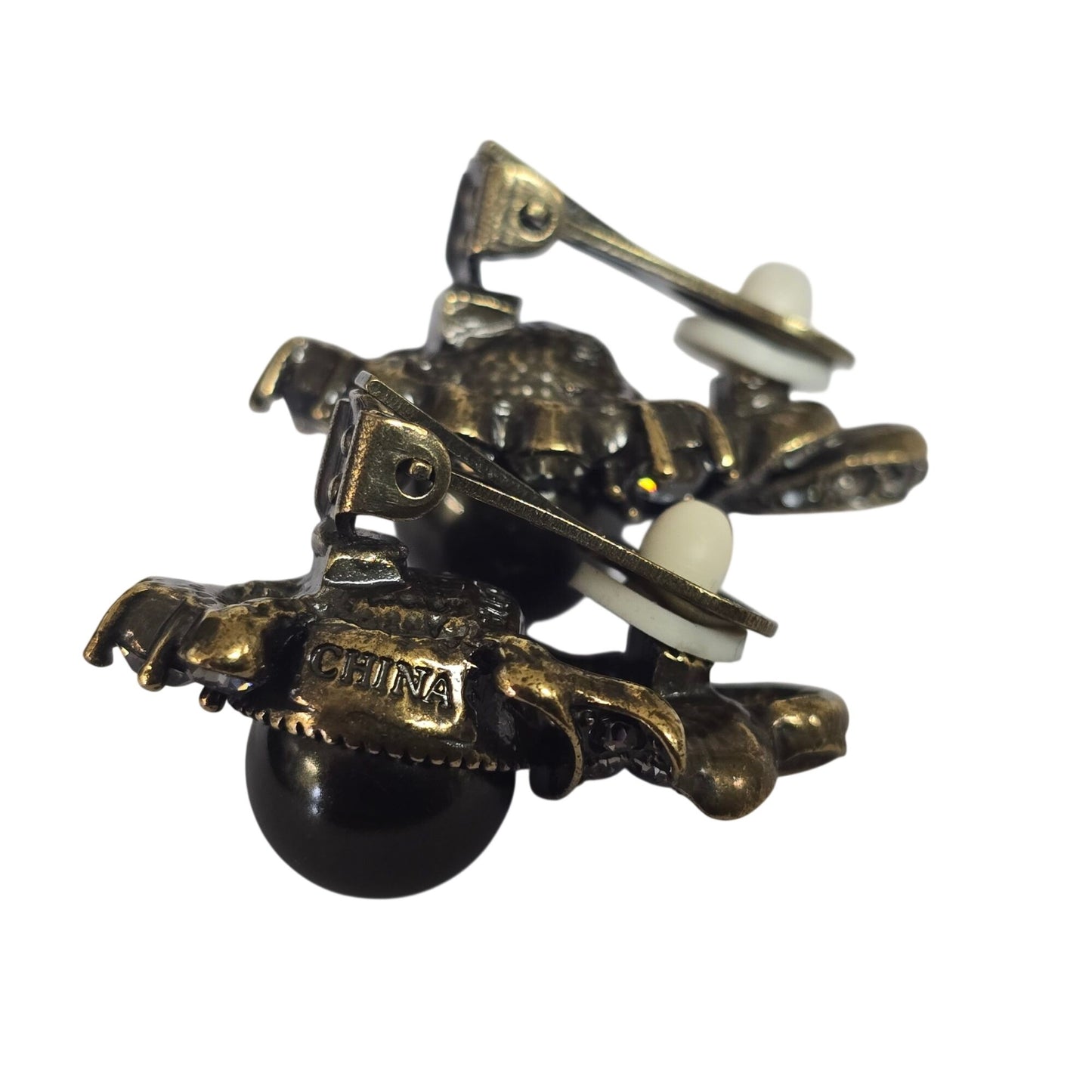 Heidi Daus Vintage Clip on Earrings