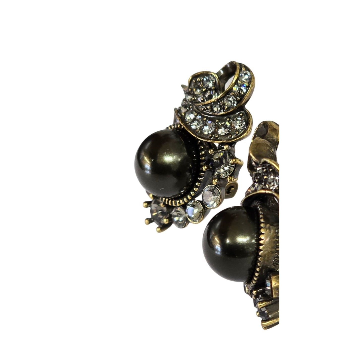 Heidi Daus Vintage Clip on Earrings