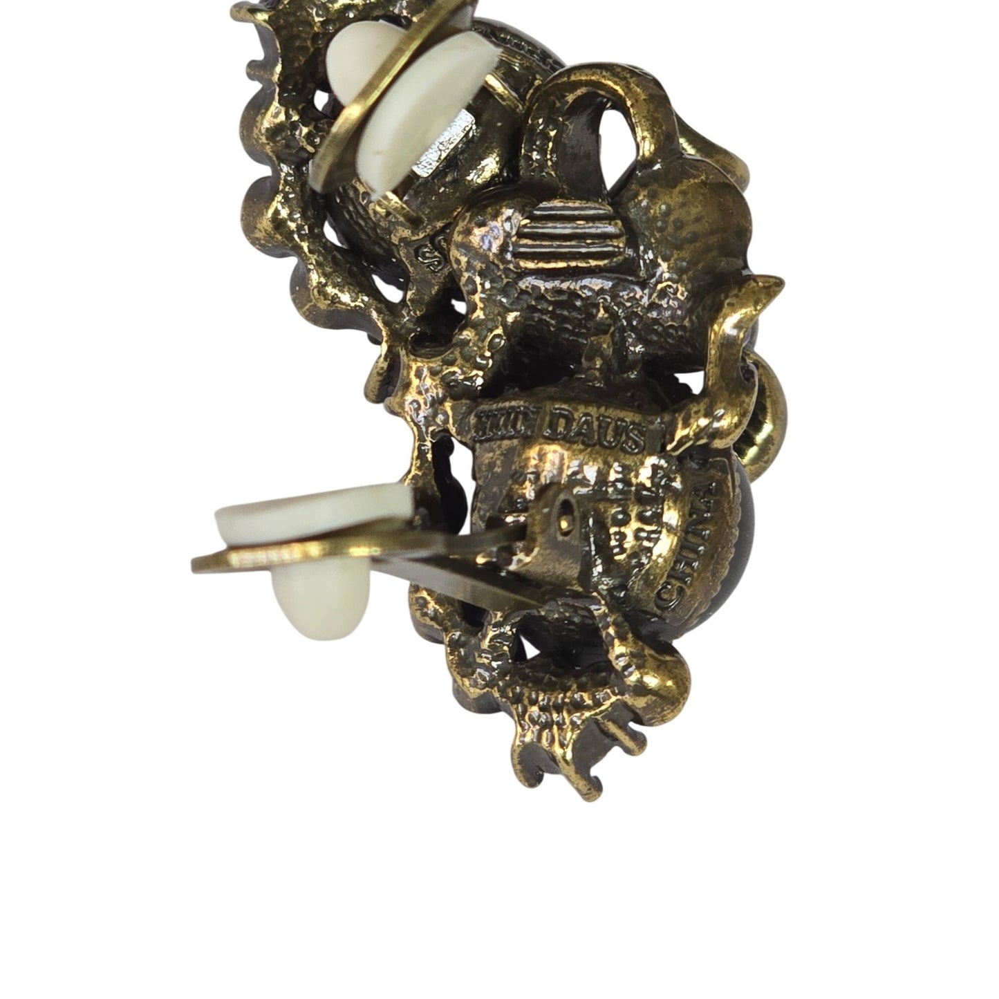 Heidi Daus Vintage Clip on Earrings