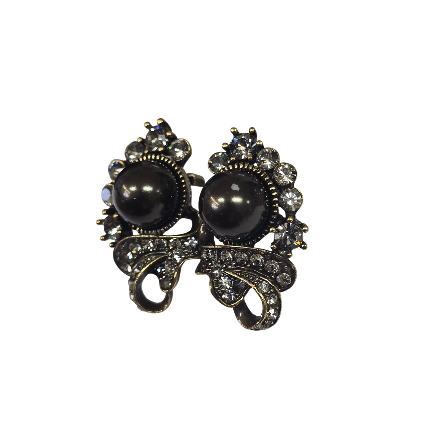 Heidi Daus Vintage Clip on Earrings