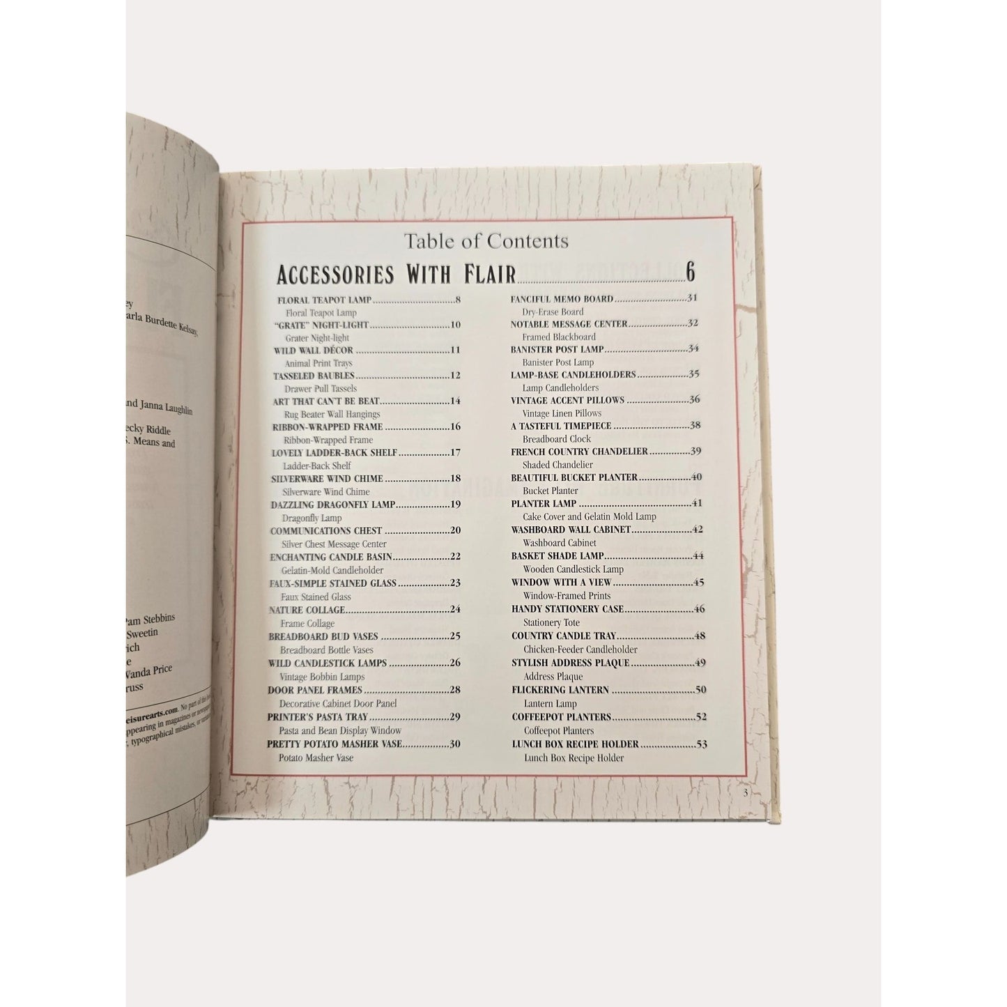 Clever Crafting With Flea Market Finds DIY Home Decor Book