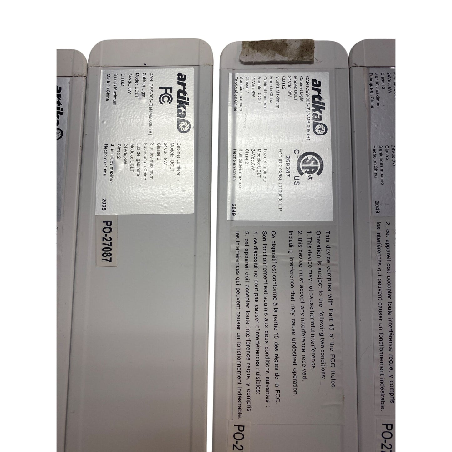 Artika Under-Cabinet LED Light Fixtures - Set Of 7