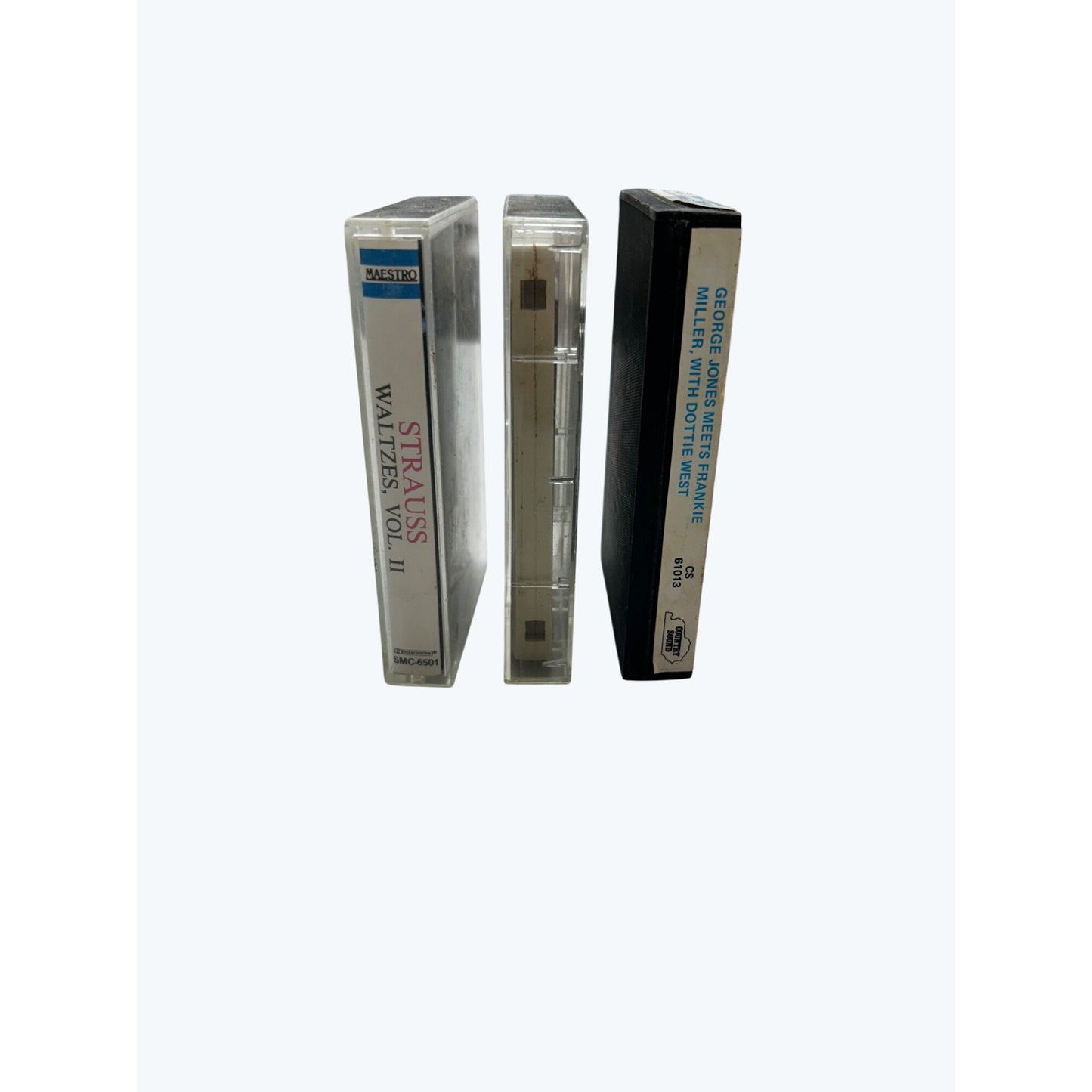 Cassette Tape Lot: Strauss Waltzes Vol II The Very Best Of Janie Fricke George Jones & Frankie Miller